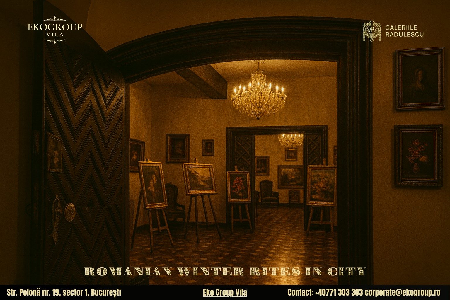 Tradiții de Crăciun interbelice descoperite la Eko Group Vila prin expoziția 'Crăciunul anilor ’30'